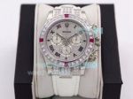 R7 Factory Rolex Cosmograph Daytona Paved Diamond Dial with Roman Numerals Replica Watch